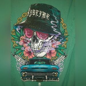Sublime Green Graphic Tee - Short Sleeve Medium